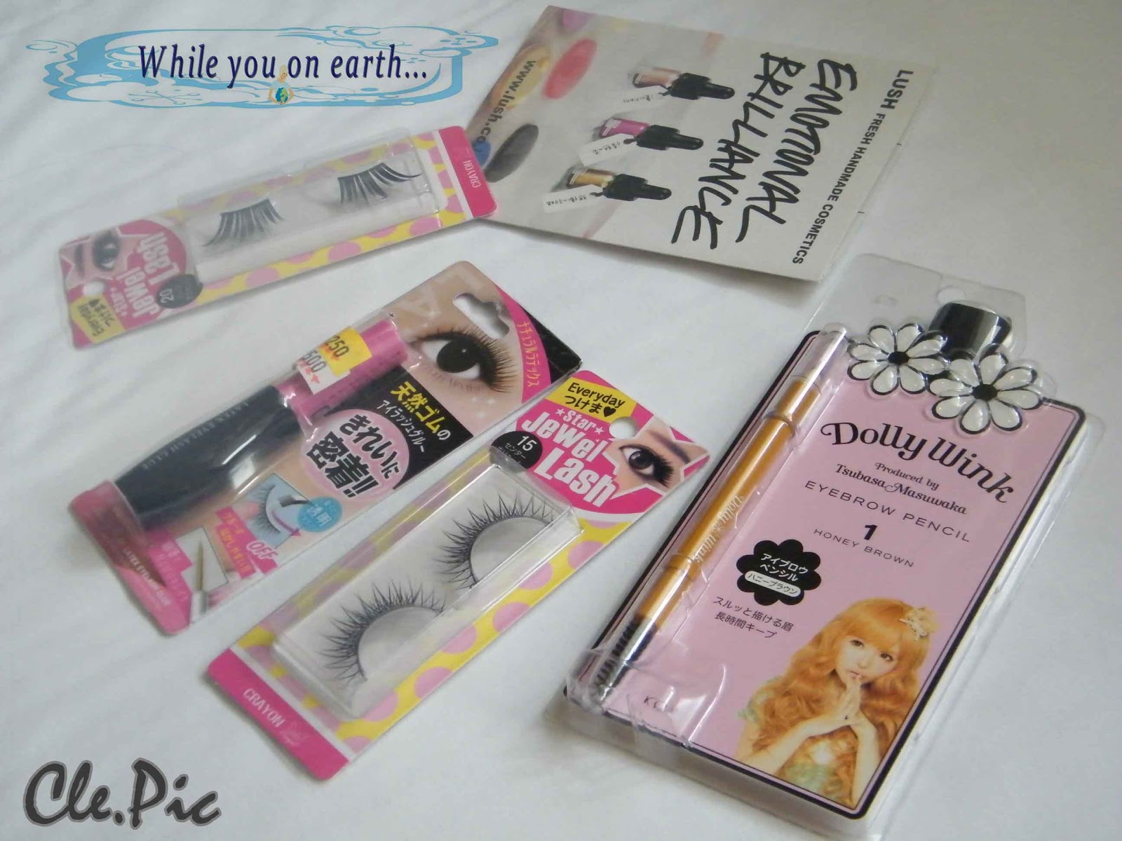 While you on earth.. Dolly Wink Eyebrow Pencil in Honey Brown