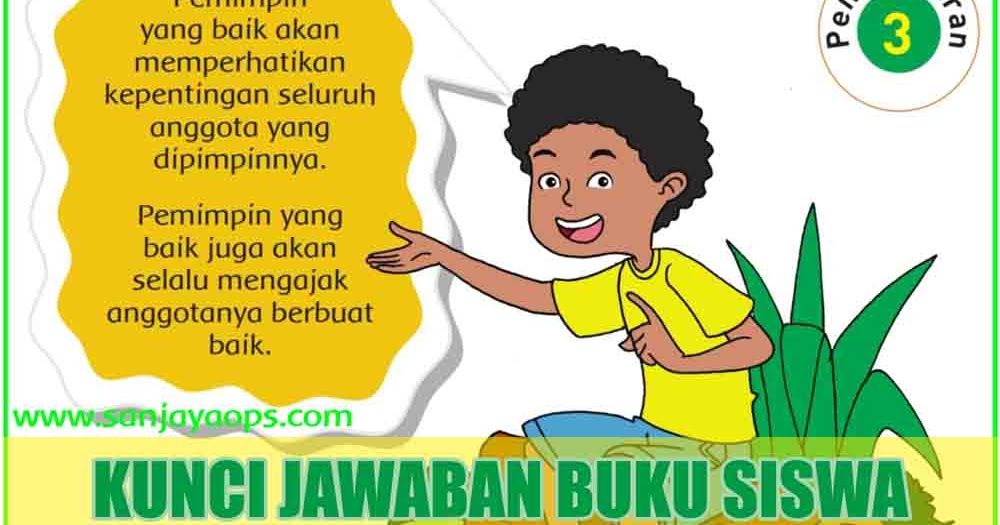 Kunci Jawaban Buku Siswa Kelas 6 Tema 7 Subtema 1 Pembelajaran 3