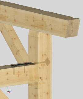 timber steel concealed frame connections beam buildings joinery shear plates