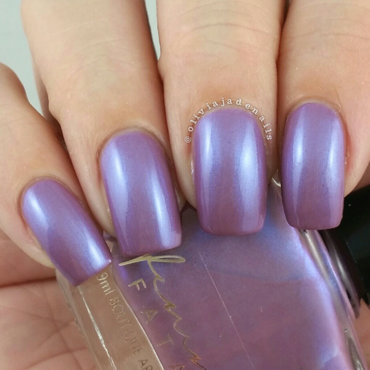 Femme Fatale Cosmetics Eilonwy swatched by Olivia Jade Nails