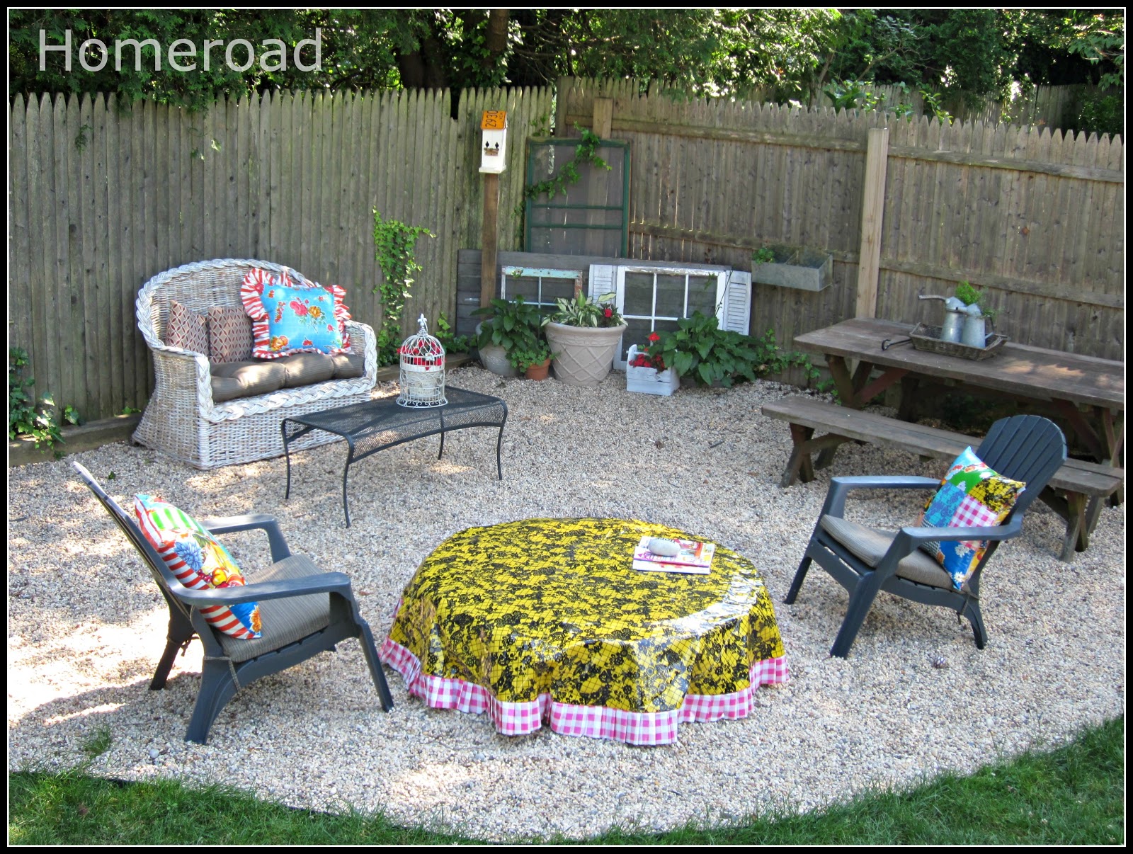 Wooden Fire Pit Cover