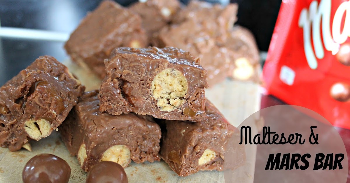 Malteser and Mars Bar Fudge The Mini Mes and Me