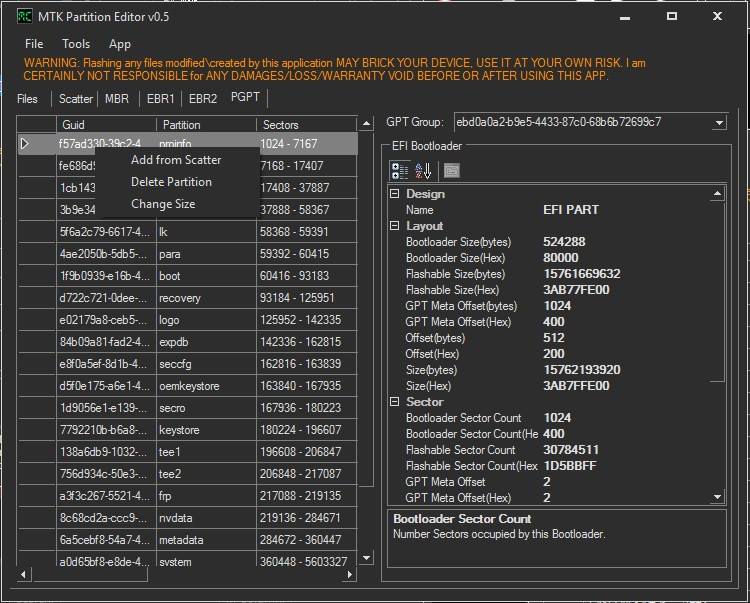 MTK Partition Editor V5.0.2 Latest Version Free Download Gsm4crack