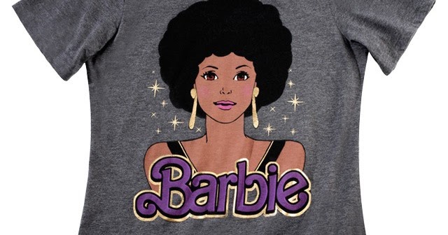 african american barbie t shirt