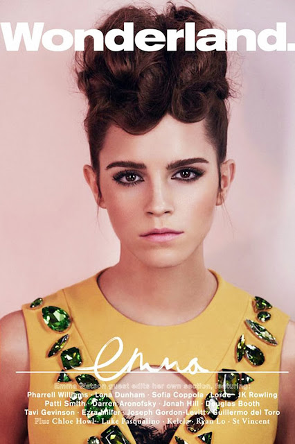 Emma Watson Wonderland magazine cover