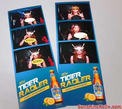 Tiger Radler, Double Refreshment, tiger beer malaysia, tiger beer, party, kl live, instant photo booth