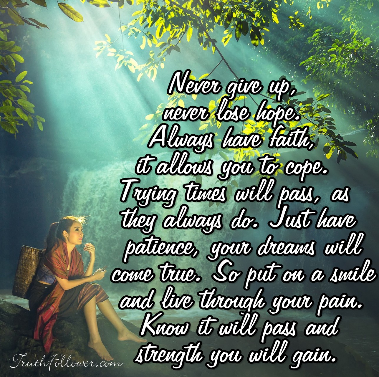 Never Lose Hope Motivational – Wallpaper - Chill-out Wallpapers