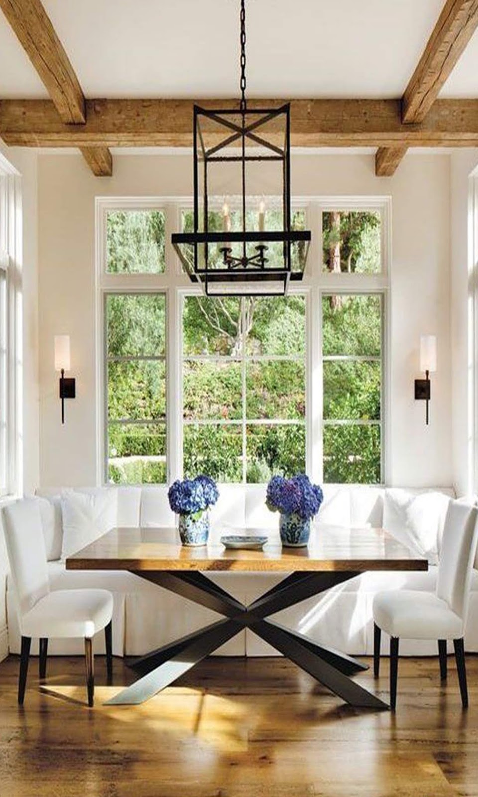 Rooms Of Inspiration Modern Rustic Breakfast Nook