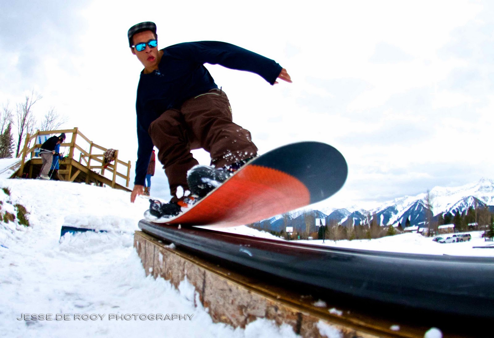 Jesse de Rooy Photography Jibbing in Fernie