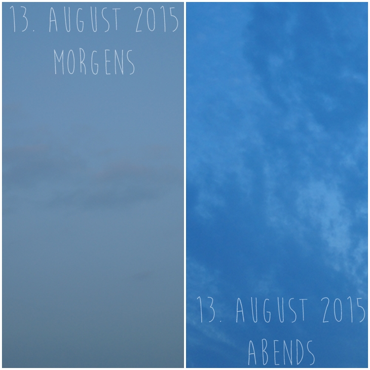 Blog & Fotografie by it's me! - Himmel am 13. August 2015