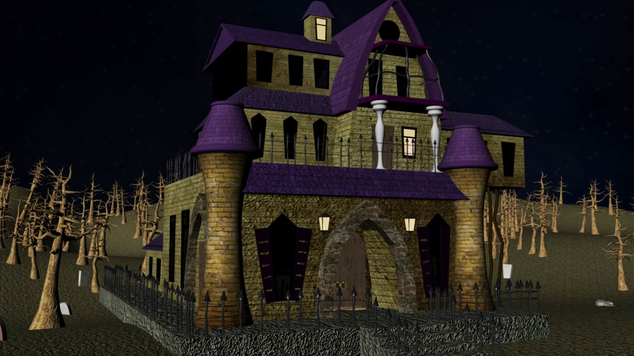 Brooke Hayes Animation Haunted House Final Rendered Scenes and Lighting