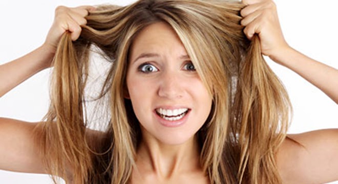 Image result for rambut kusam