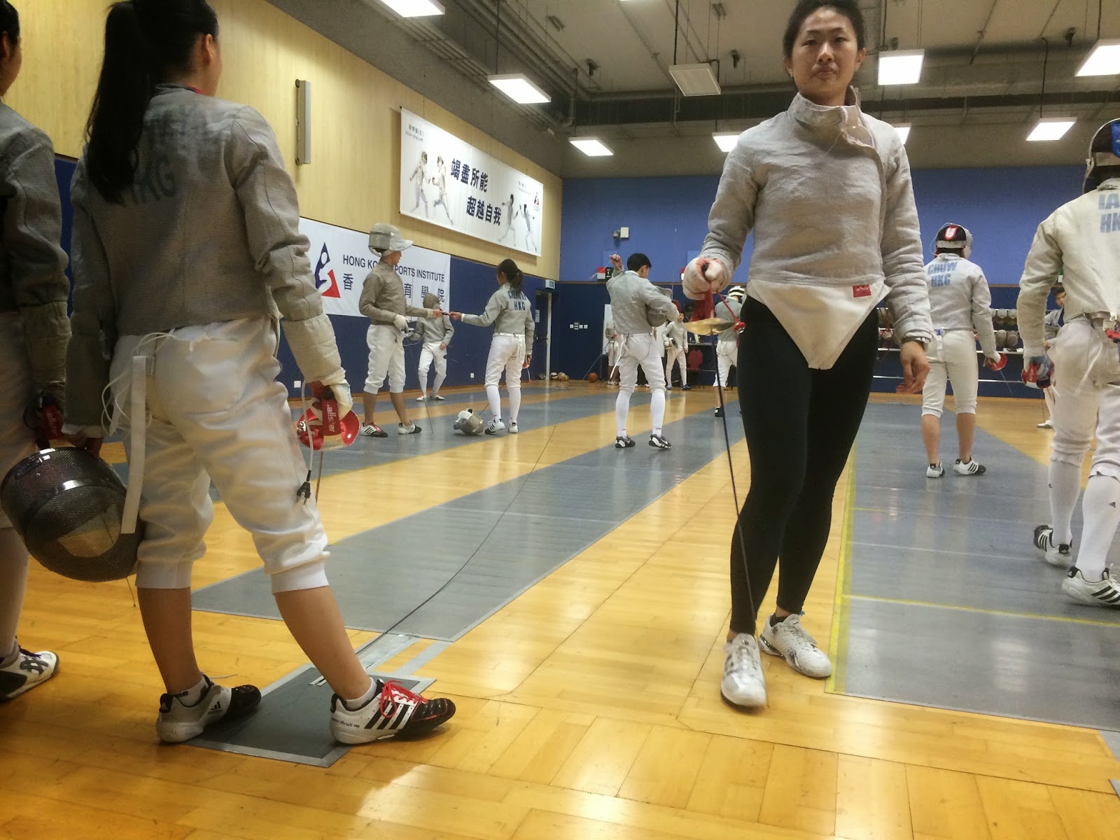 MOSMAN FENCING ACADEMY Training in Hong Kong with National Team