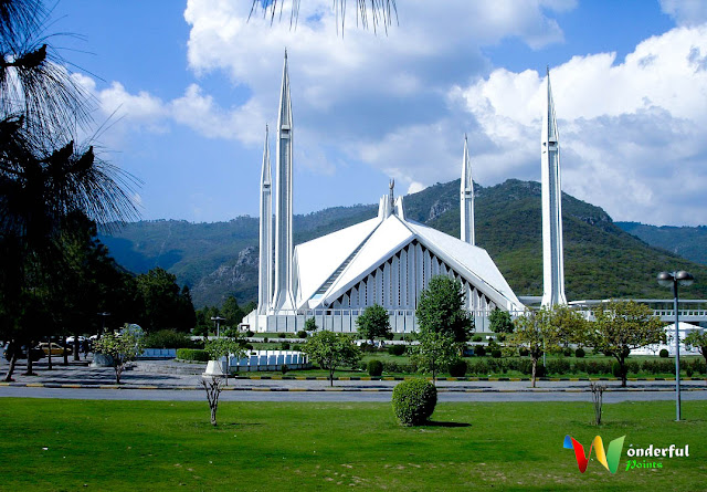 Faisal Masjid - 20 Breathtaking Masjid Of Pakistan You Must See | Wonderful Points