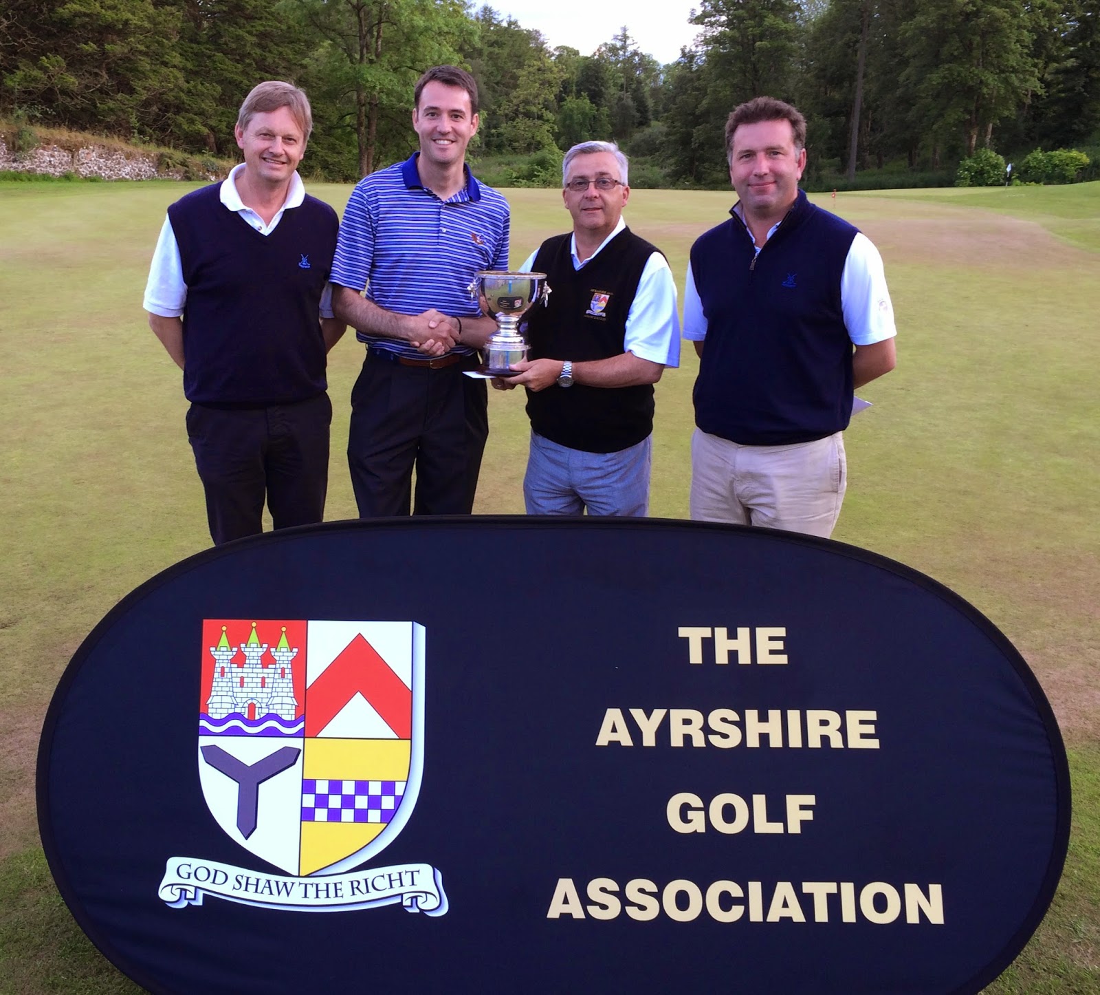 AYRSHIRE GOLF AYRSHIRE CLUB CHAMPIONSHIP Course record for Bunch as
