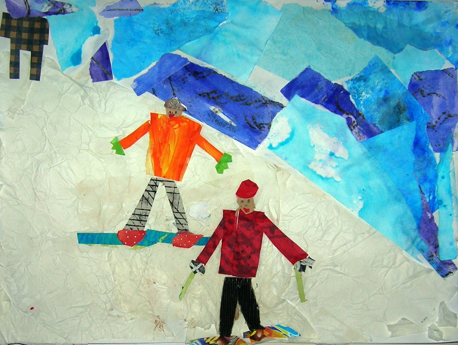 North Art Alert: Fourth Grade Personal Collages