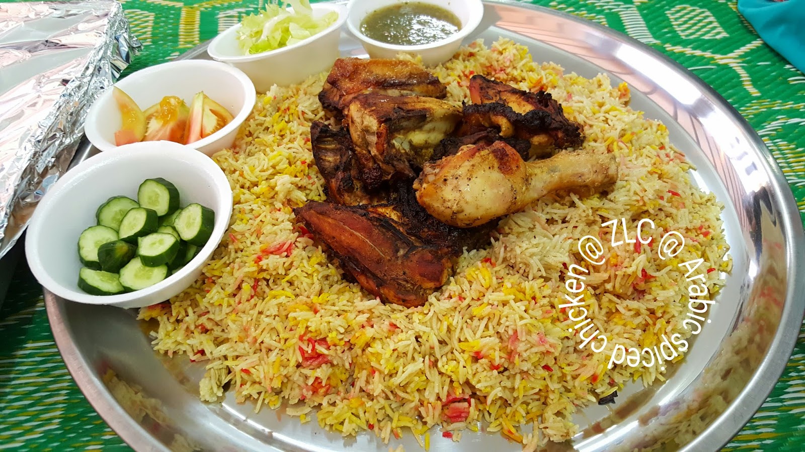 ZULFAZA LOVES COOKING: Arabic spiced chicken with rice