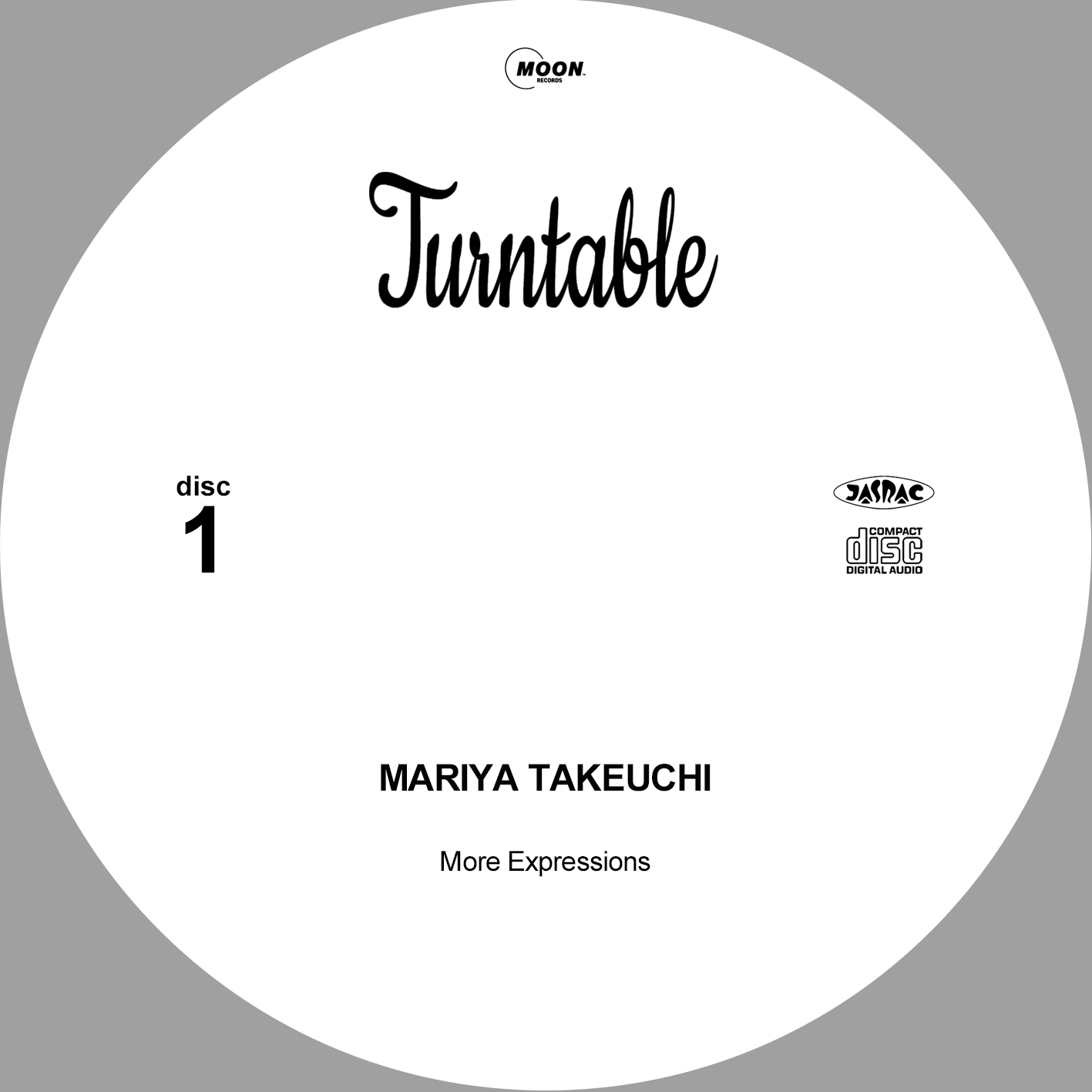 Art Work Japan 竹内まりや , Turntable