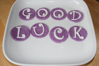Carys cupcakes: Good luck cakes