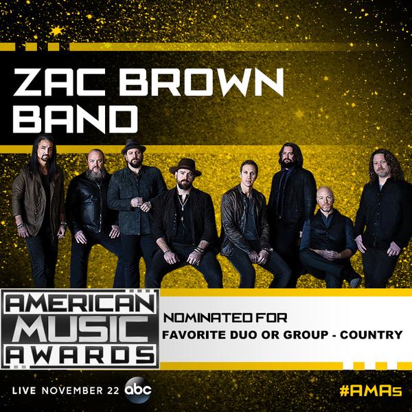  Votar Zac Brown Band