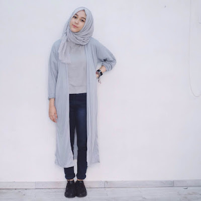 45 Fashion Hijab Untuk Orang Kurus Dan Pendek