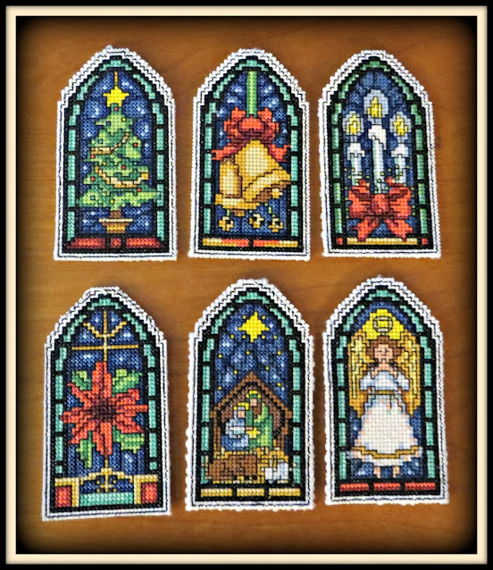 Linda's Blog "Stained Glass" Ornaments Kit by Design Works Crafts
