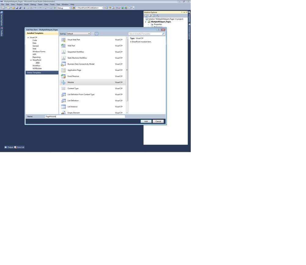 Sharepoint Developer Steps to move Pages and part to a Production