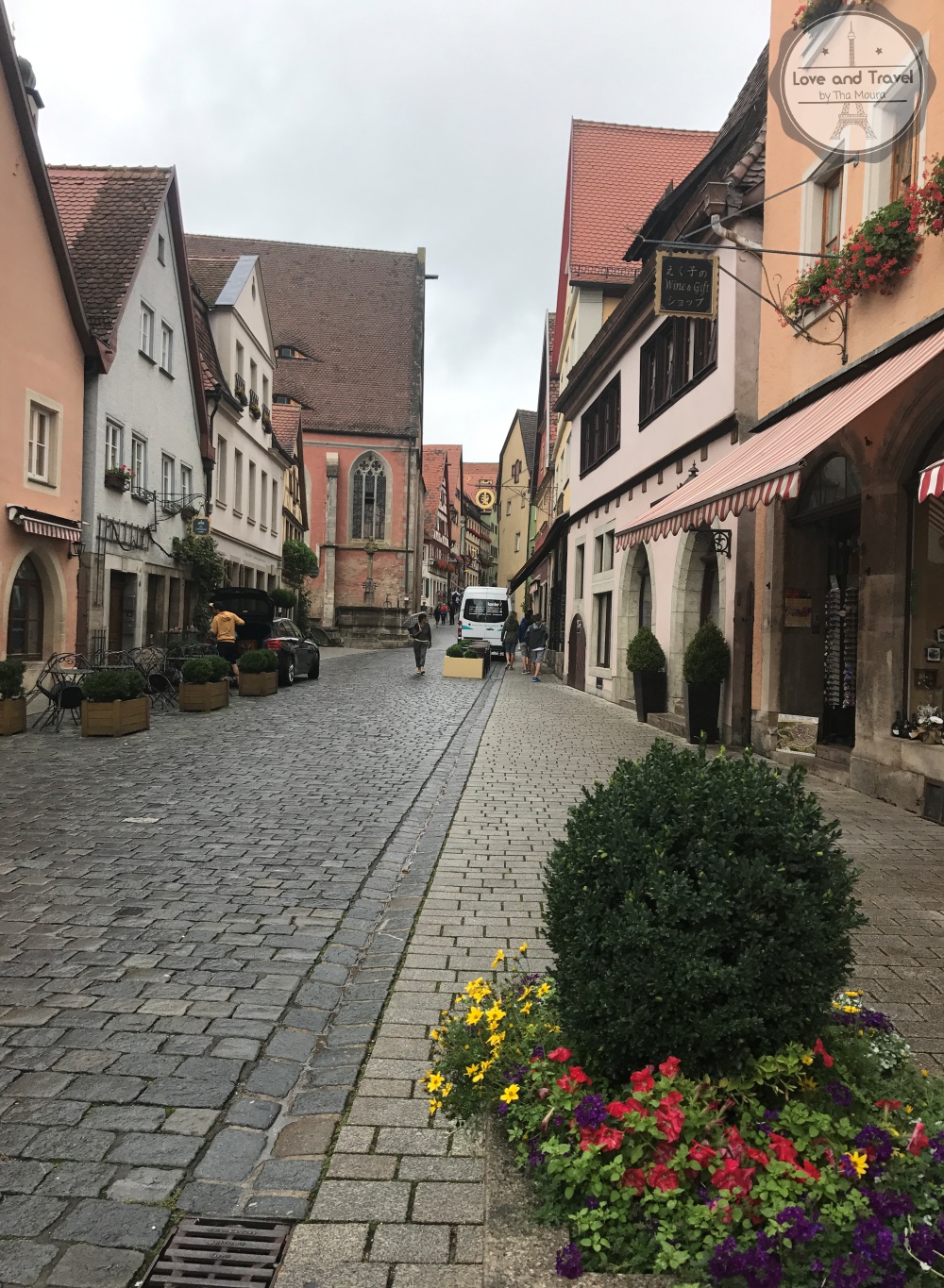 Rothenburg Ob Der Tauber, na Rota Romântica da Alemanha