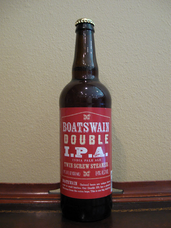 Doing Beer Justice Boatswain Twin Screw Steamer Double IPA