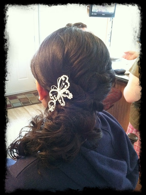 fire monkey hair design updo