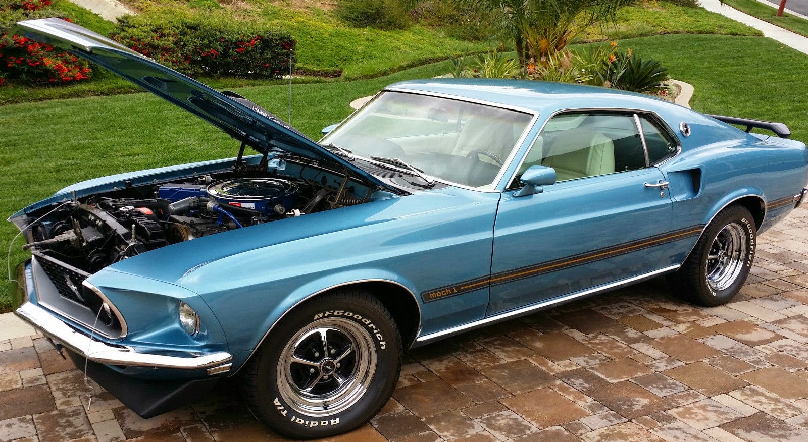 1969 Ford mustang mach 1 428 cobra jet for sale #9