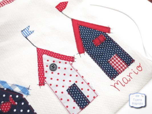 casetas de playa aplicaciones tela