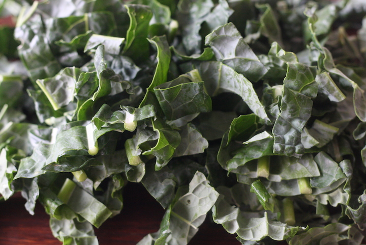 Tuscan kale for stir fry