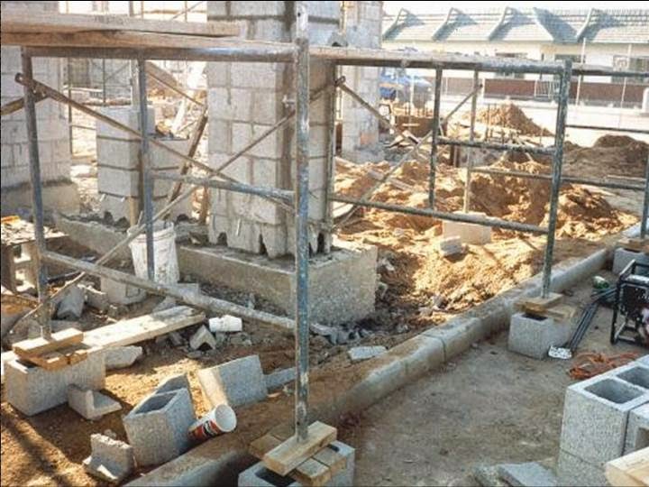 Scaffolding rules HSE at work