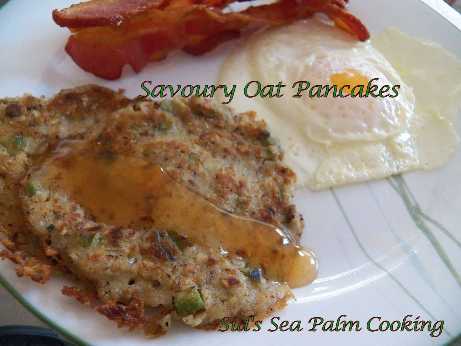 Savoury Oat Pancakes for SRC Back to School Sid's Sea Palm Cooking