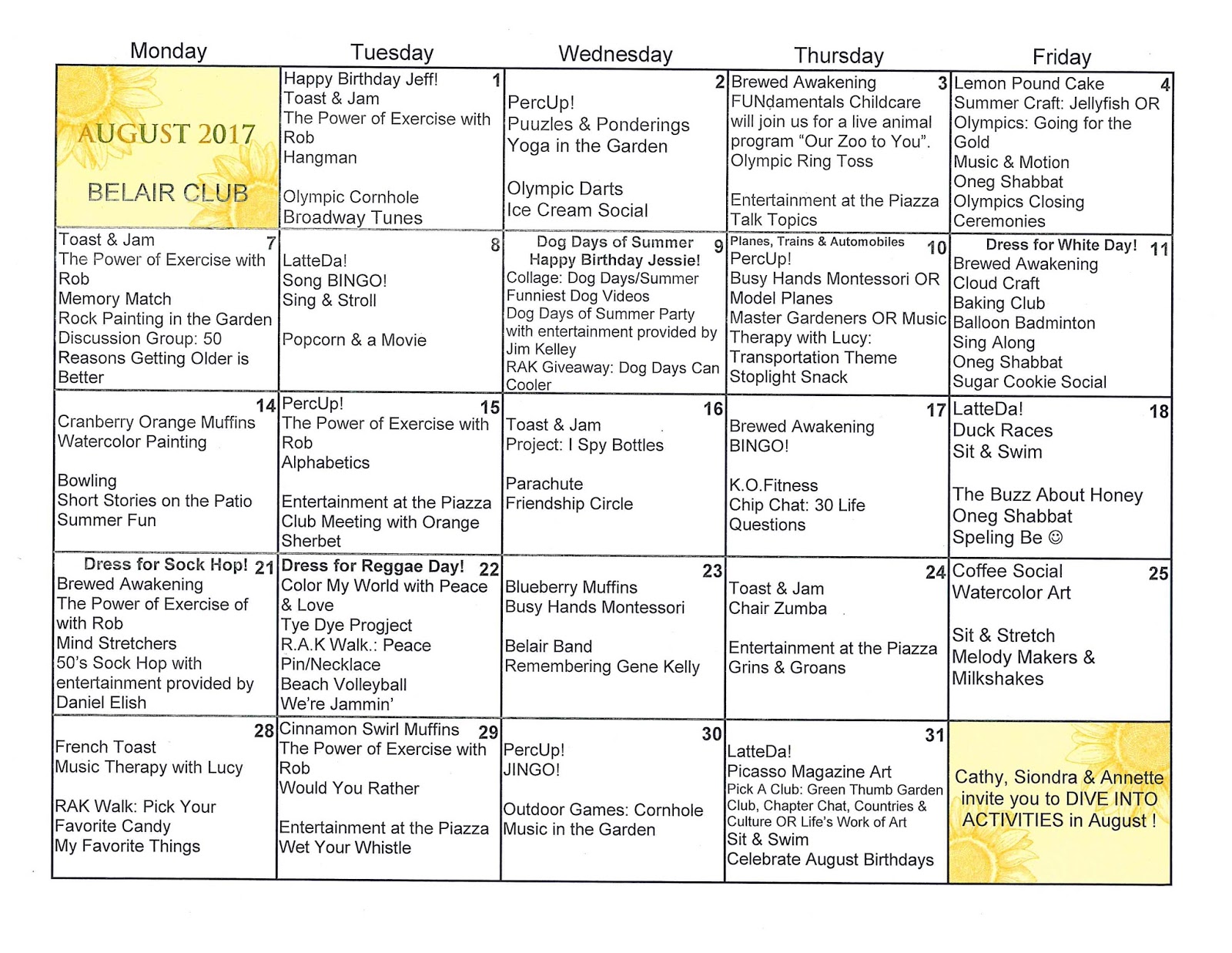 Menorah Park's Mandel Adult Day Center in Cleveland, Ohio