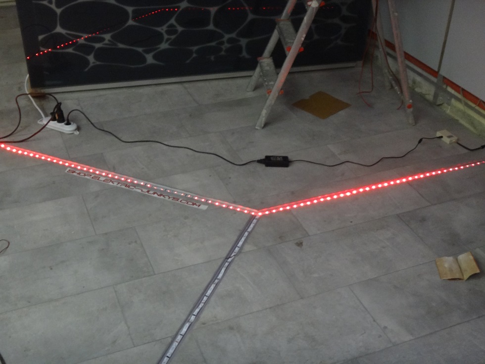 How To Led Floor Tiling System Diy Make Your Floor Interactive