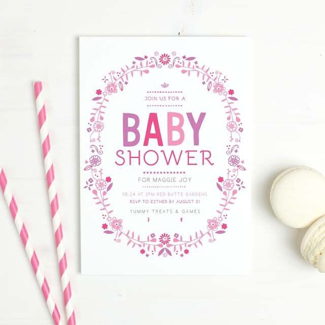 baby shower invite