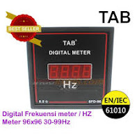 Digital Frekuensi Meter 96x96 30-99 hz