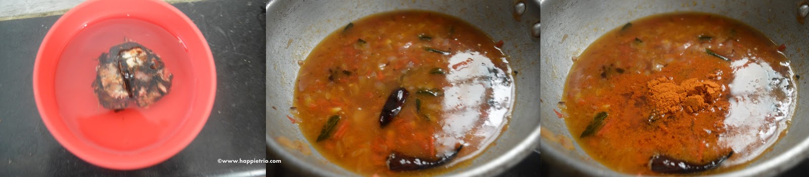 Step 3 - Poondu Kuzhambu Recipe | Garlic Kuzhambu Recipe