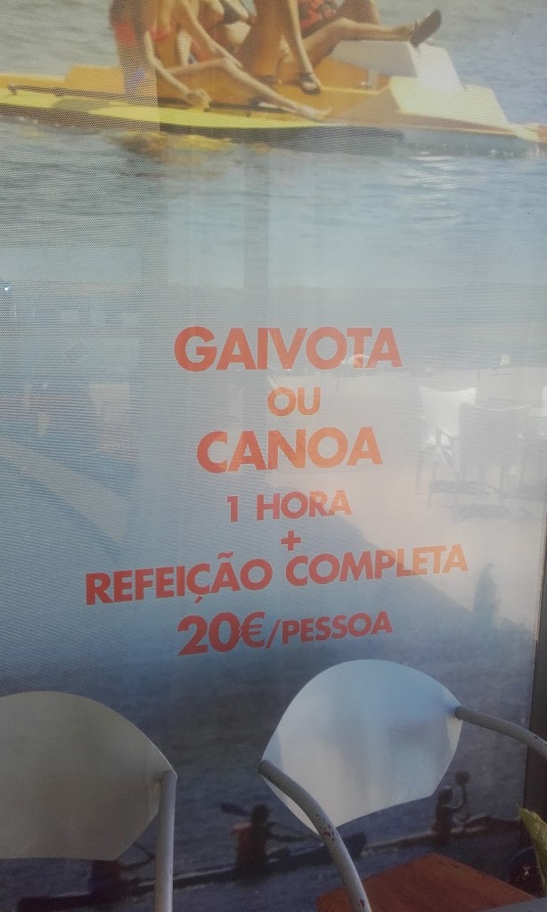 Aluguer de Gaivota ou canoa Aluguer de Gaivota ou canoa