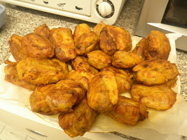 boulettes entourées lamelles de pommes de terre