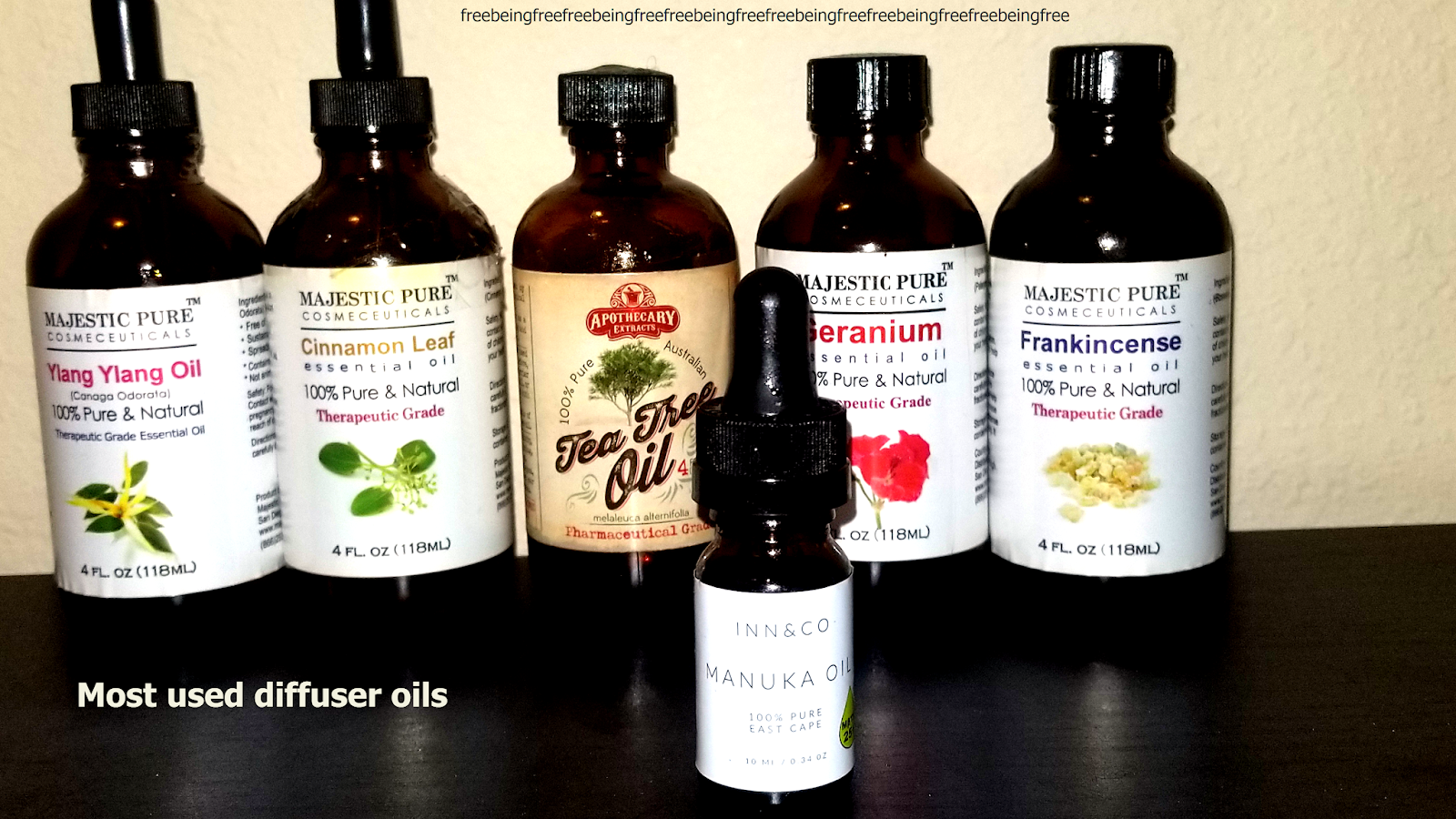 Being Free Daily Carrier & Essential Oils Routine