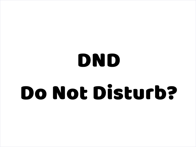 DND Do Not Disturb क्या है DND कैसे एक्टिवेट करे DND Do Not Disturb क्या है DND कैसे एक्टिवेट करे