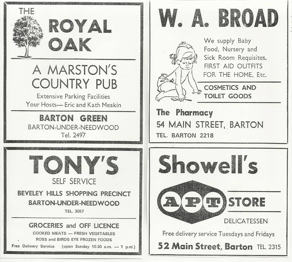 BartonunderNeedwood Inns and Taverns Royal Oak