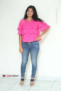 Telugu Actress Deepthi Shetty Stills in Tight Jeans at Sriramudinta Srikrishnudanta Interview  0027