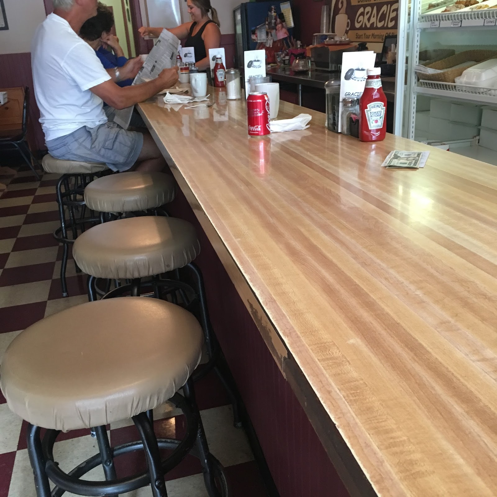 Eat At The Counter This Week's Counter Gracie's Diner & More
