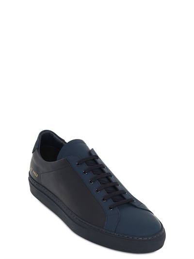 The Sweet Black and Blue: Common Projects Achilles Premium Leather ...