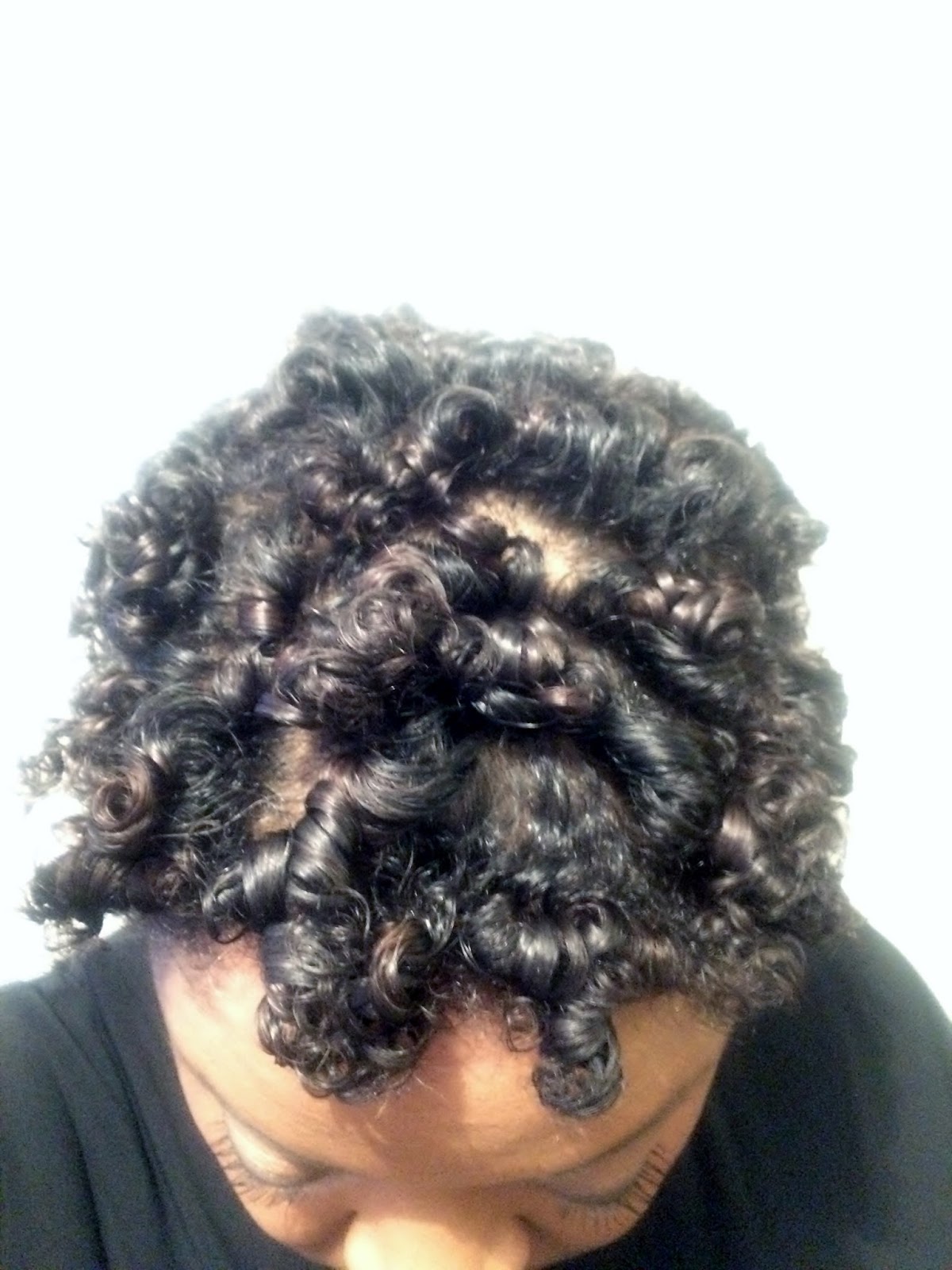 Styling Natural Short Hair Flexi Rod Set