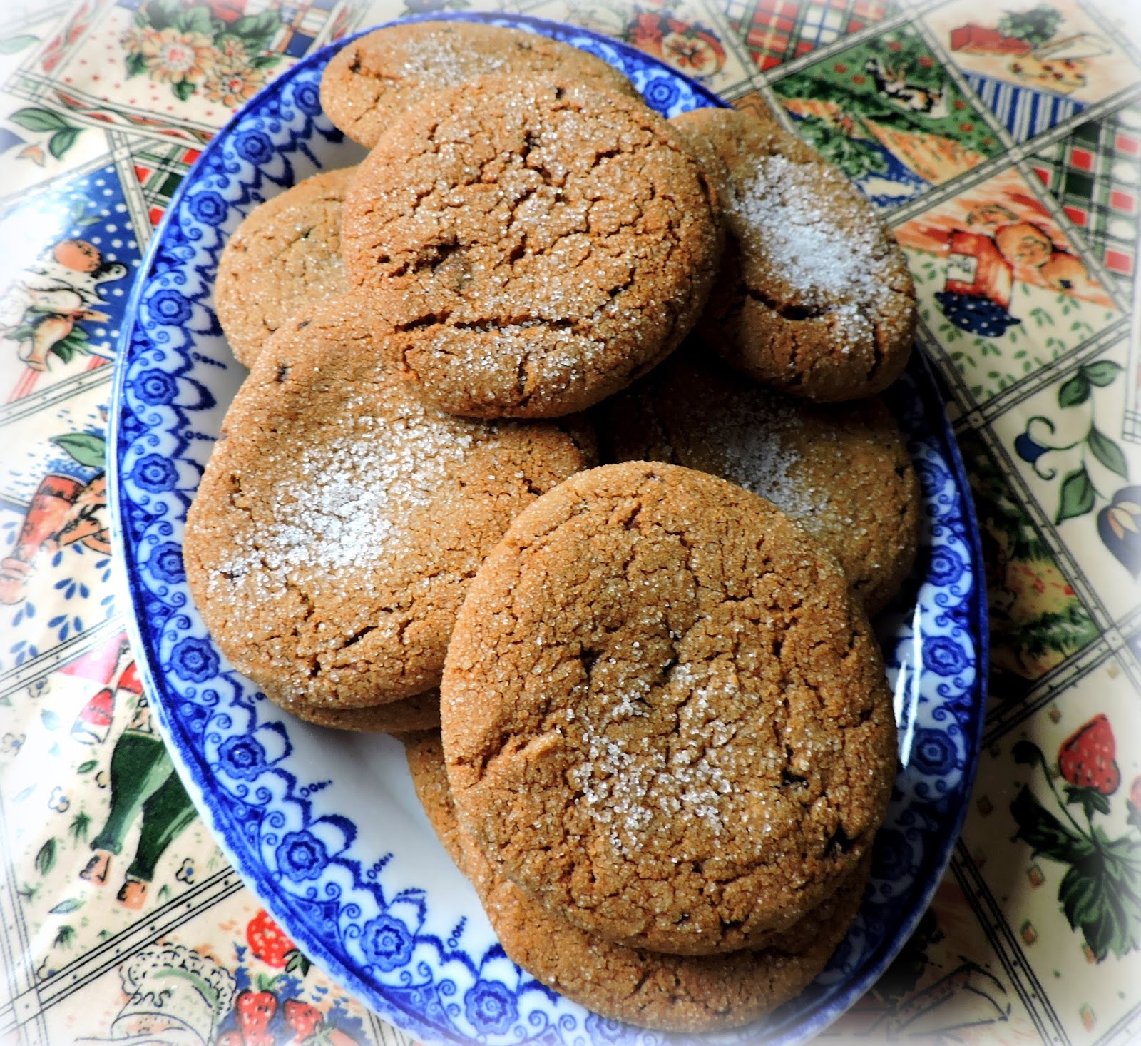 The English Kitchen Chewy Spiced Molasses Cookies